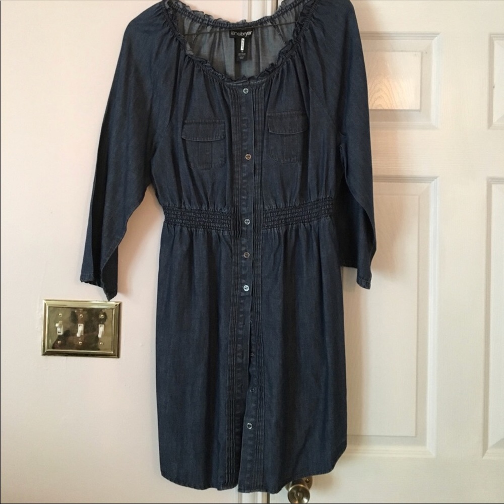Lane Bryant denim dress - size 16